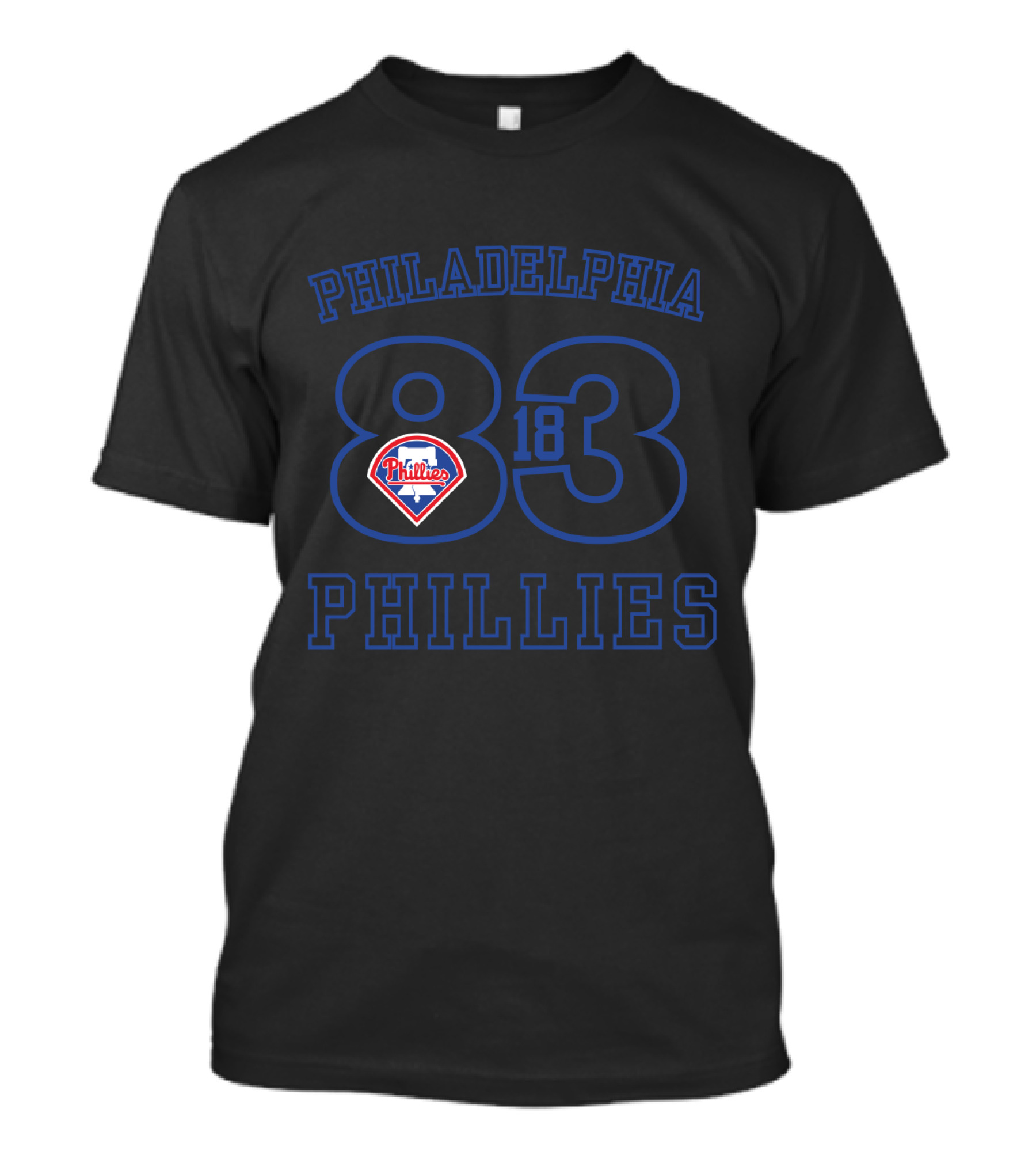 Philadelphia Phillies 1883 Retro Team Logo And Classic T-Shirt