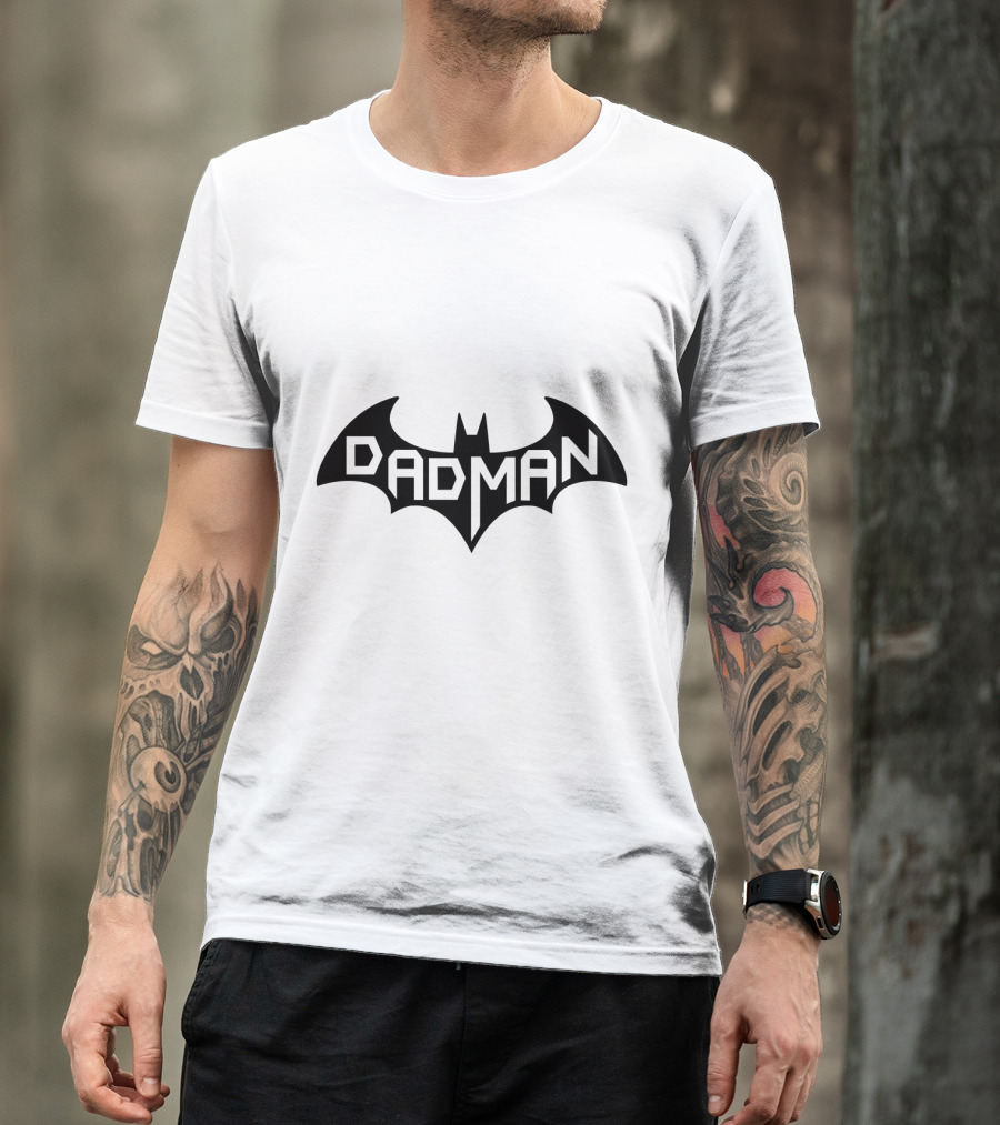 Dadman Super Bat Hero Iconic T-Shirt