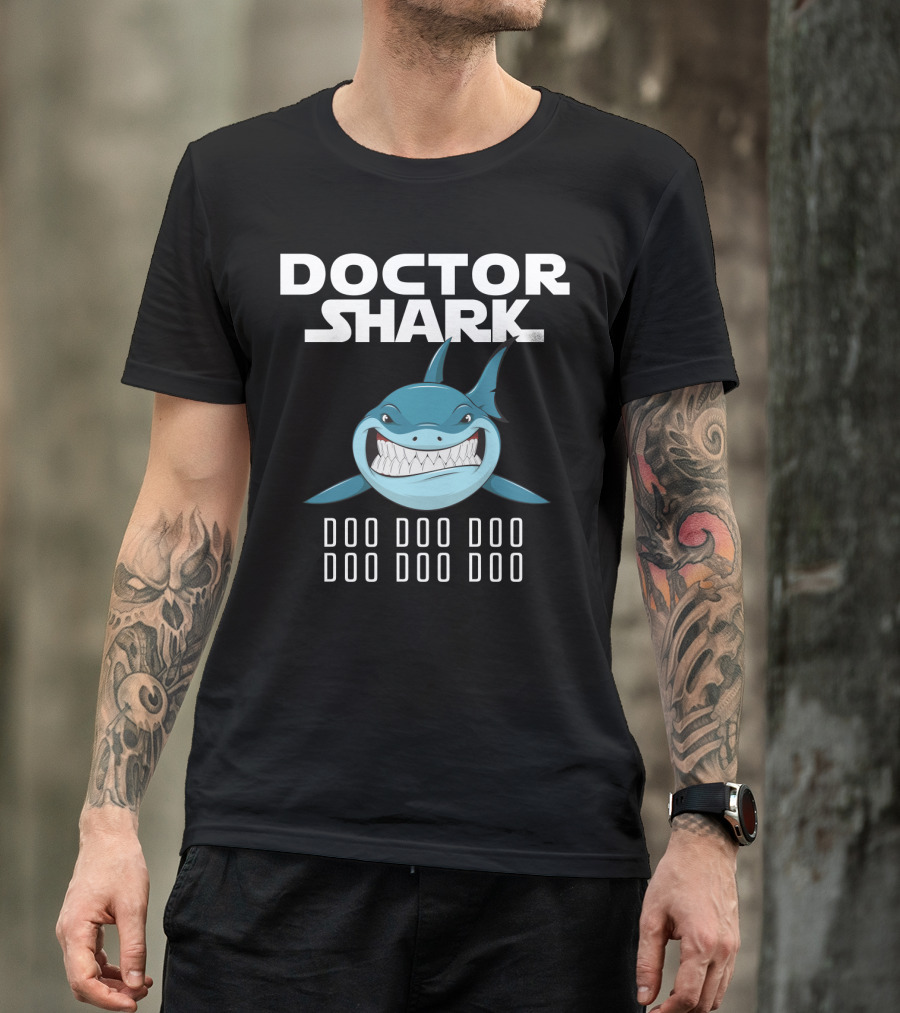 Doctor Shark Parody Doo Doo Doo Song Meme T-Shirt