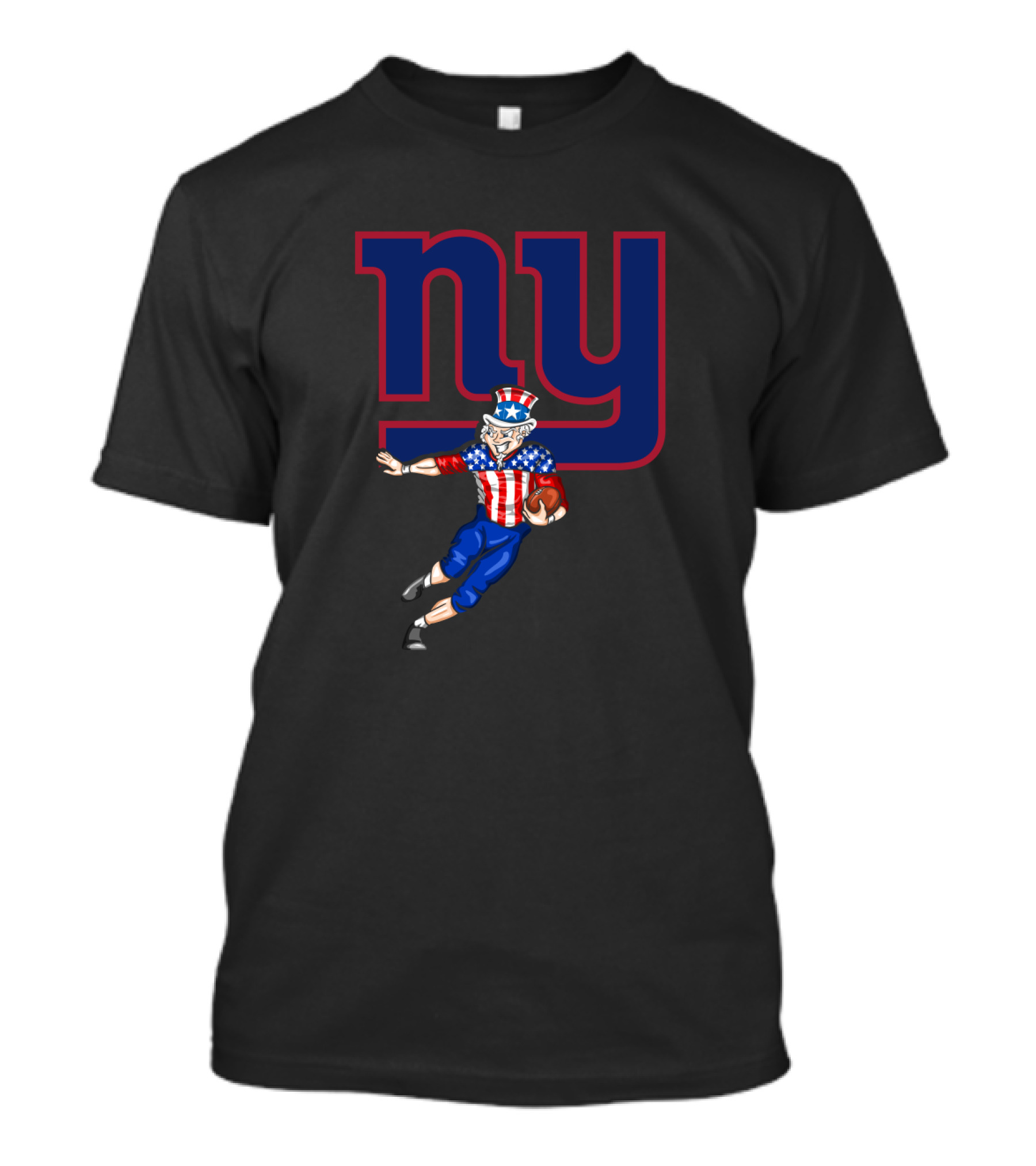 New York Giants Football Uncle Sam 4th Of July T-Shirt