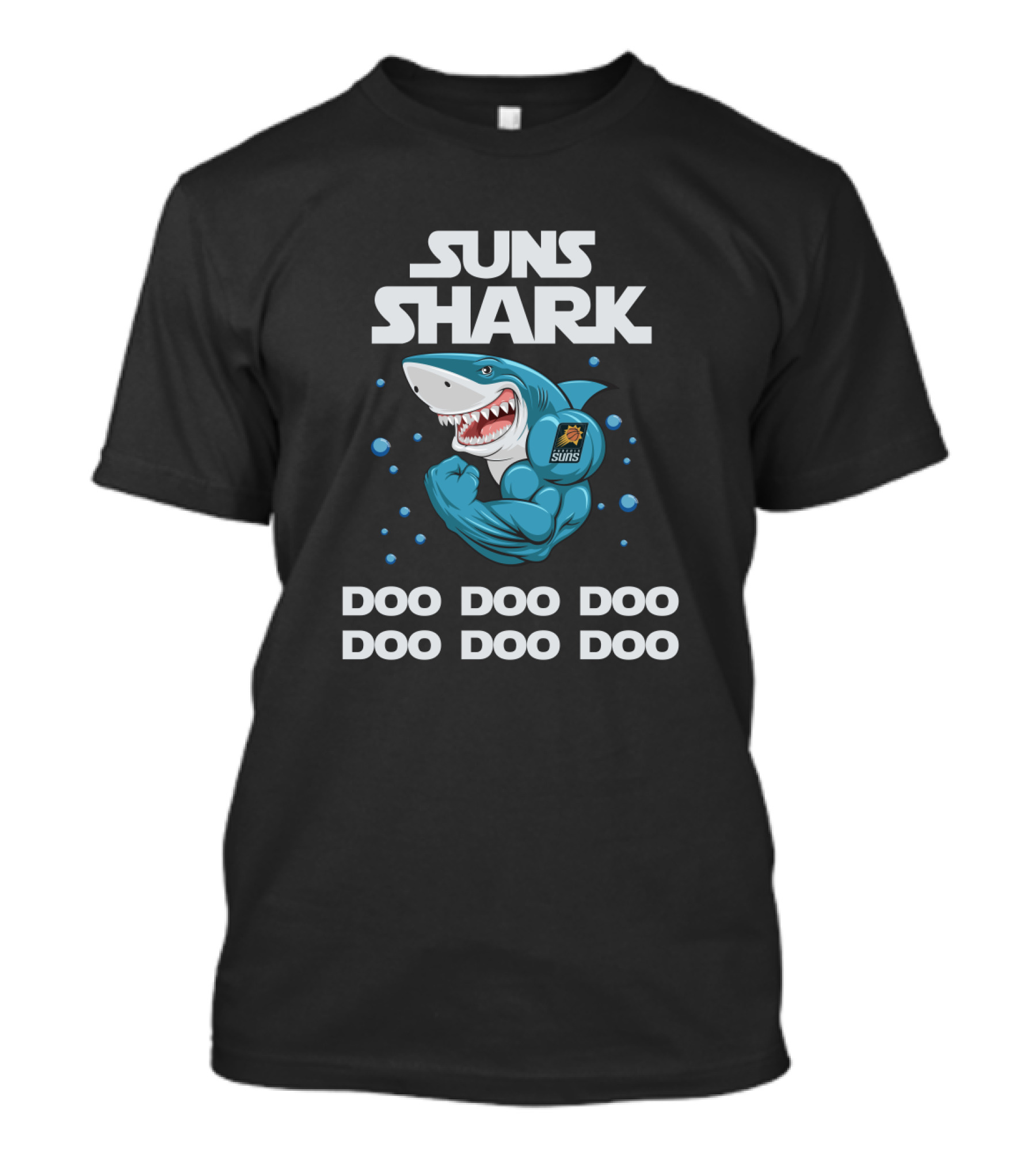 Suns Shark Doo Doo Doo Phoenix Basketball T-Shirt