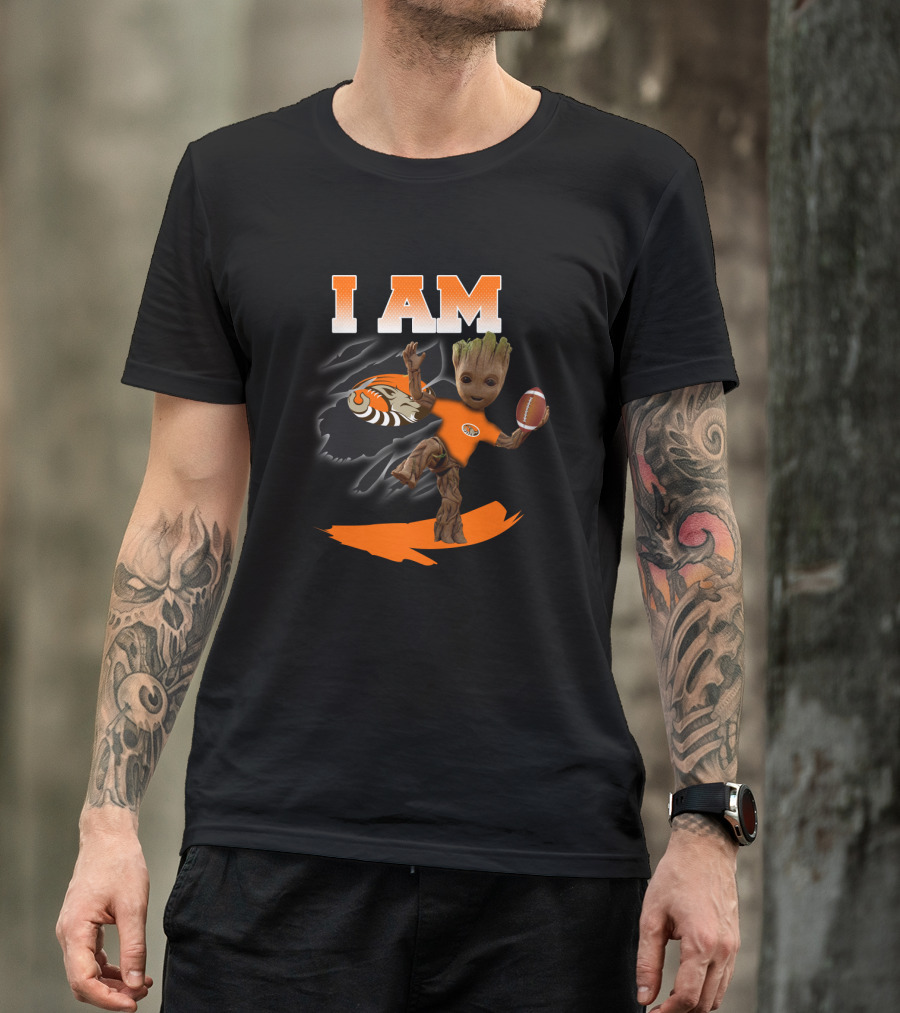I Am Cleveland Browns Groot Football Fan T-Shirt