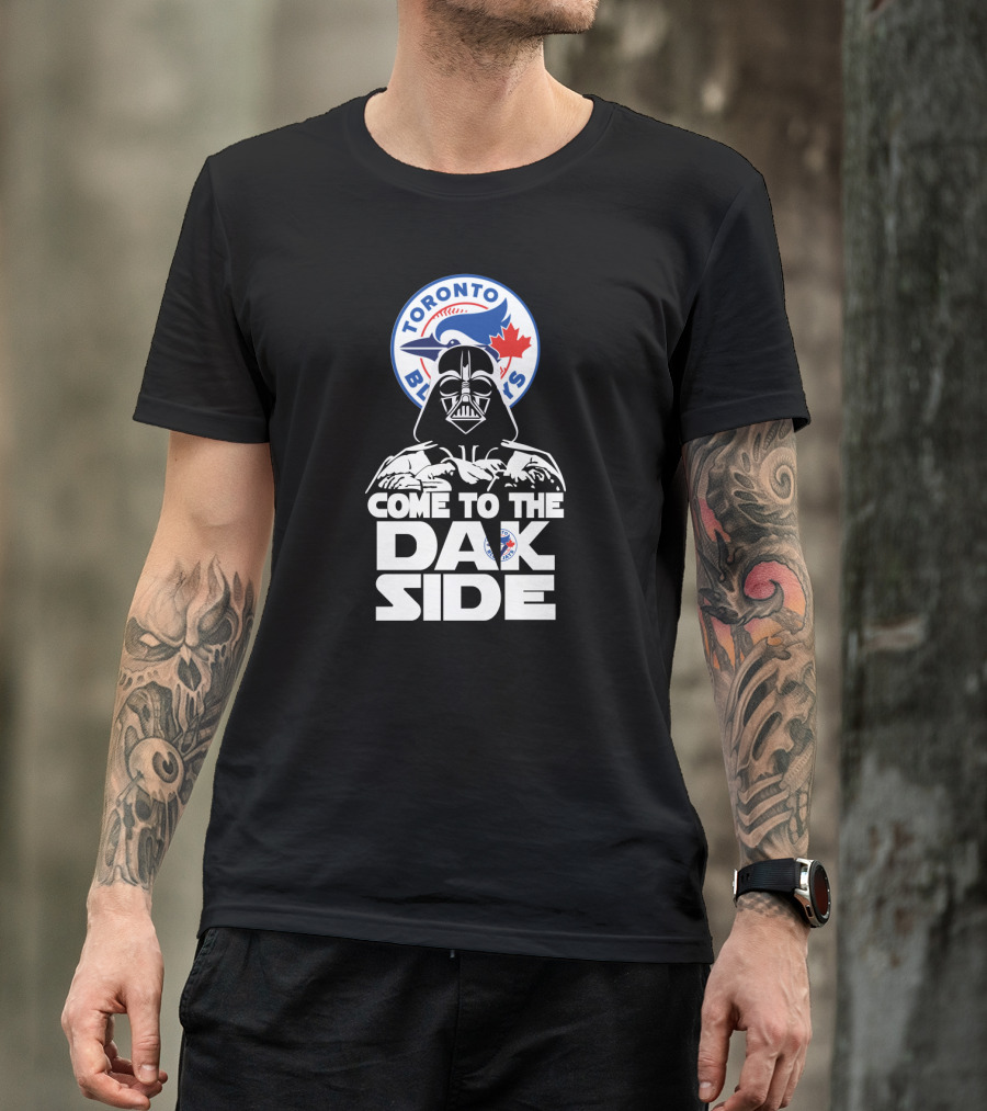 Toronto Blue Jays Darth Vader Come To The Dark Side T-Shirt