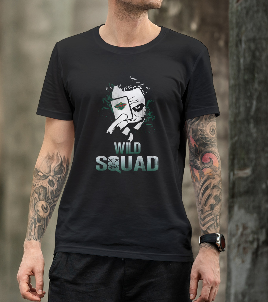 Wild Squad Joker Minnesota Wild Fans T-Shirt