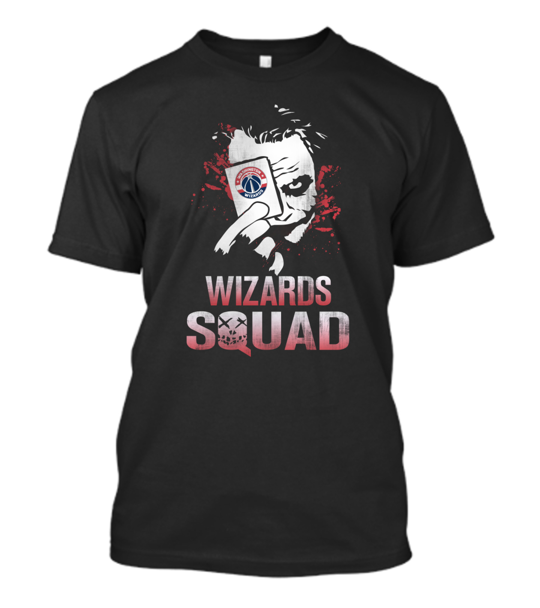 Wizards Squad Joker Card Washington Wizards T-Shirt