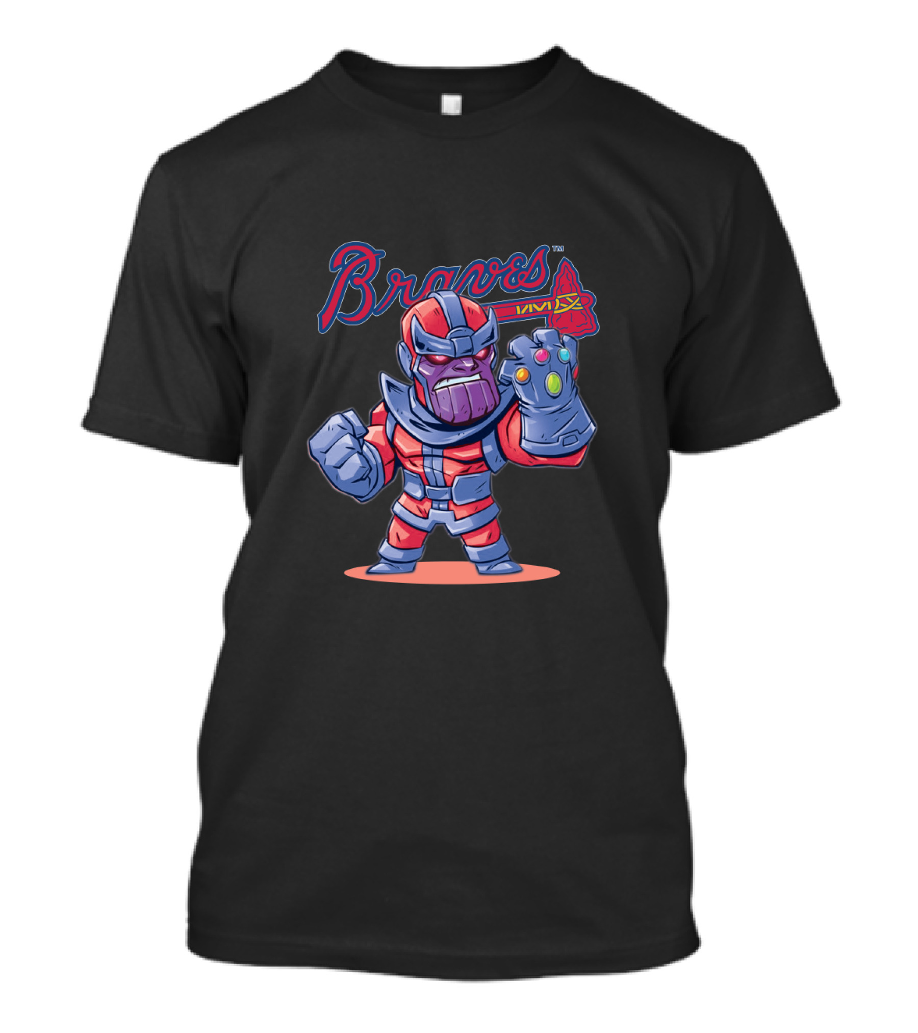 Braves Thanos Mashup Marvel Atlanta T-Shirt