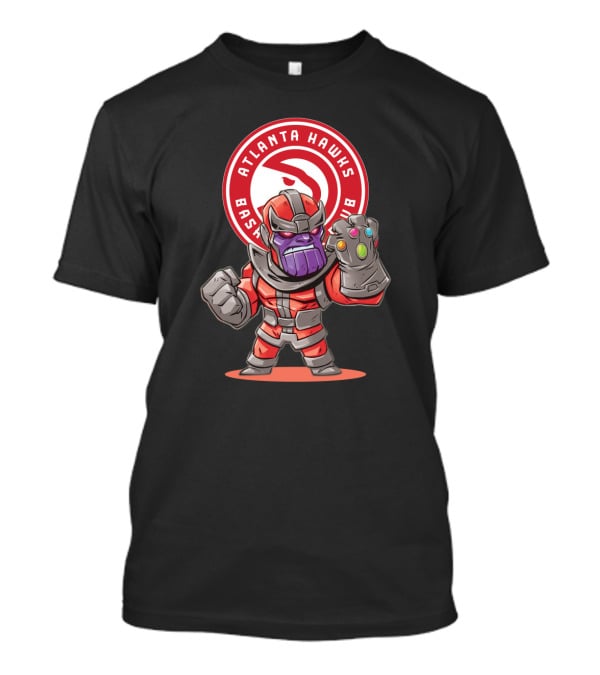 Atlanta Hawks Basketball Thanos T-Shirt
