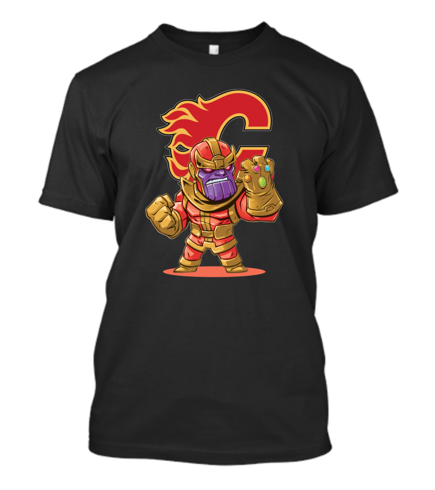 Thanos Calgary Flames Crossover T-Shirt