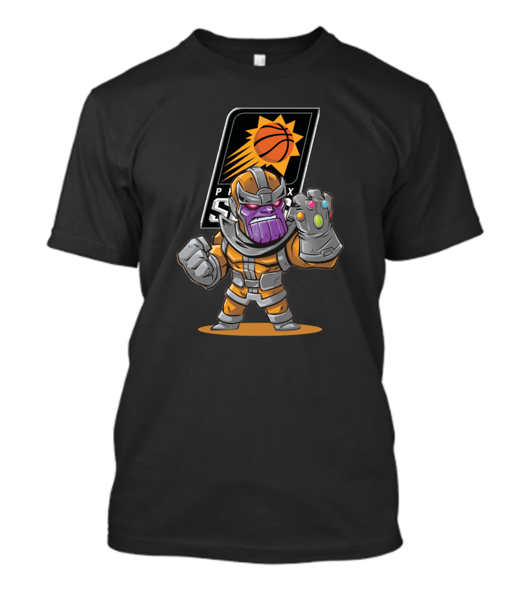Thanos Phoenix Suns Fans Basketball Crossover T-Shirt