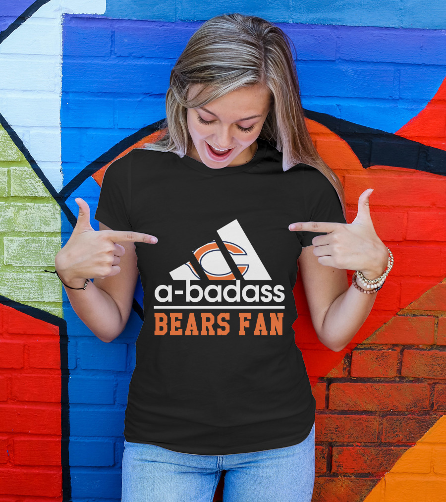 A-Badass Bears Fan Chicago T-Shirt