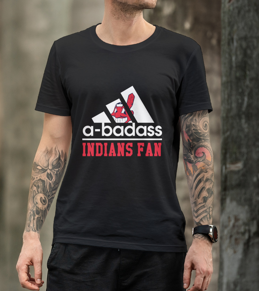 A-Badass Indians Fan T-Shirt