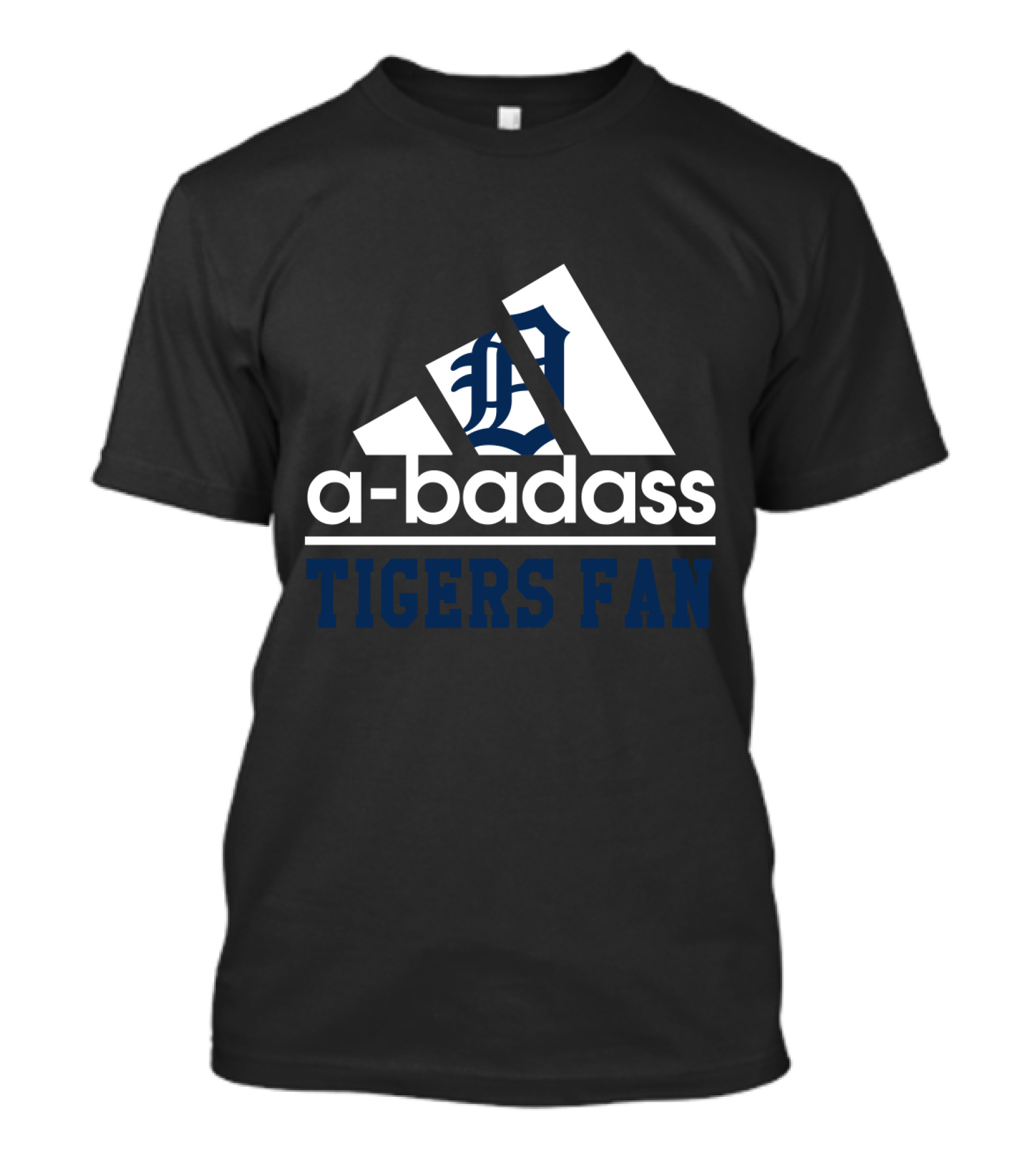 Detroit Tigers Fan A-Badass T-Shirt