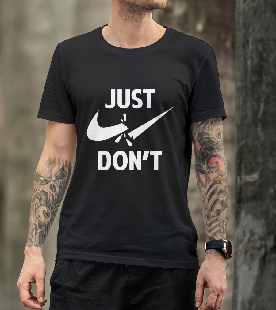 Nike Swoosh Just Don't T-Shirt