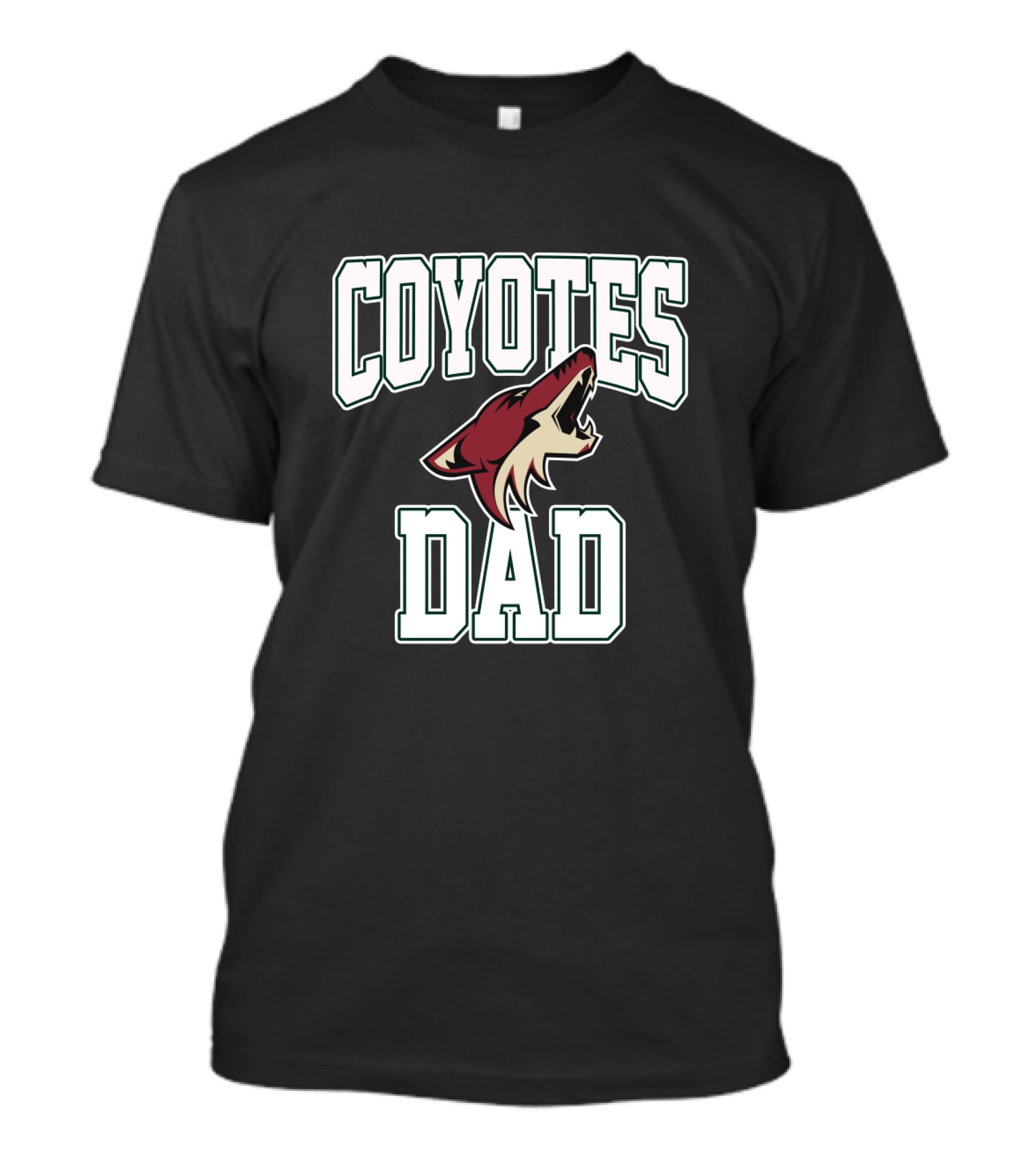 Arizona Coyotes Dad Hockey Team Fan T-Shirt
