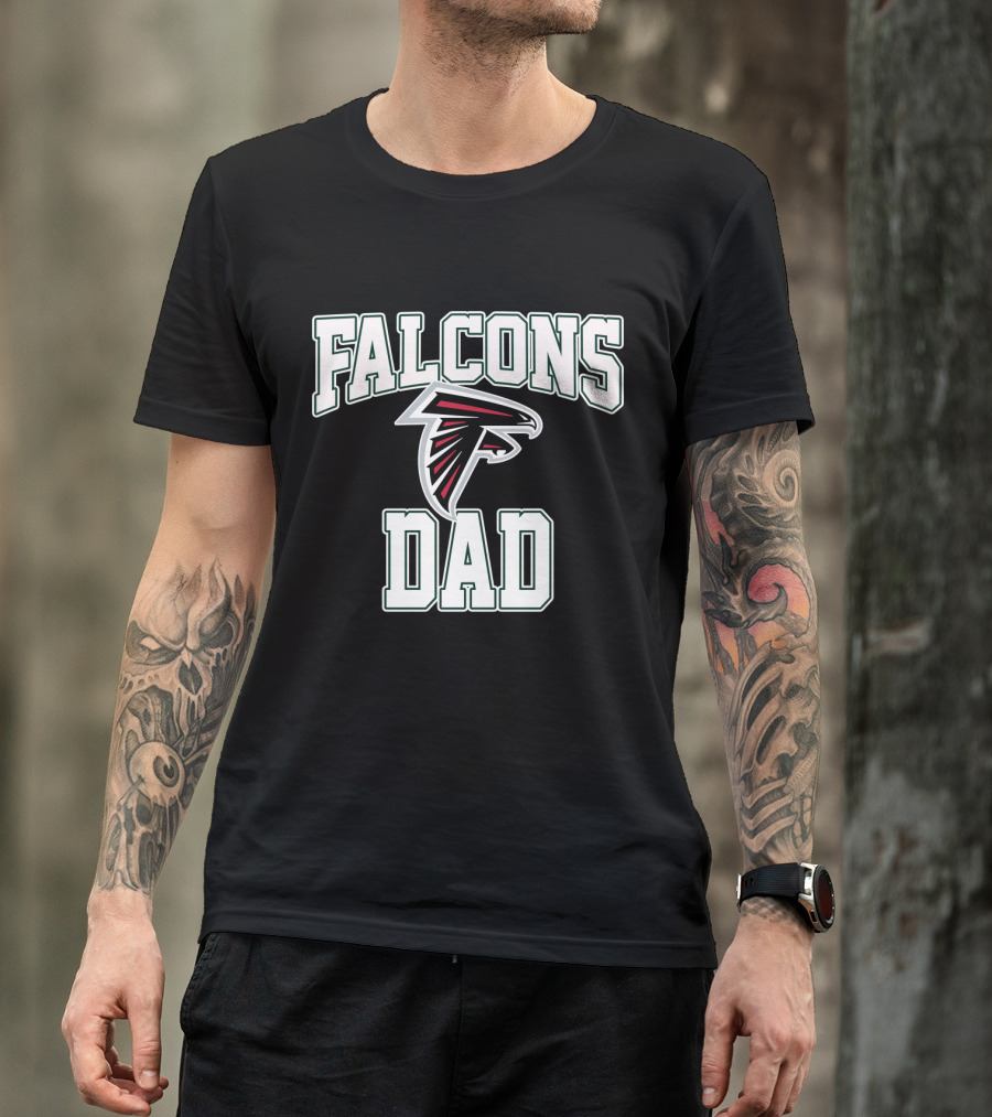 Falcons Dad Atlanta Falcons Father's Day T-Shirt