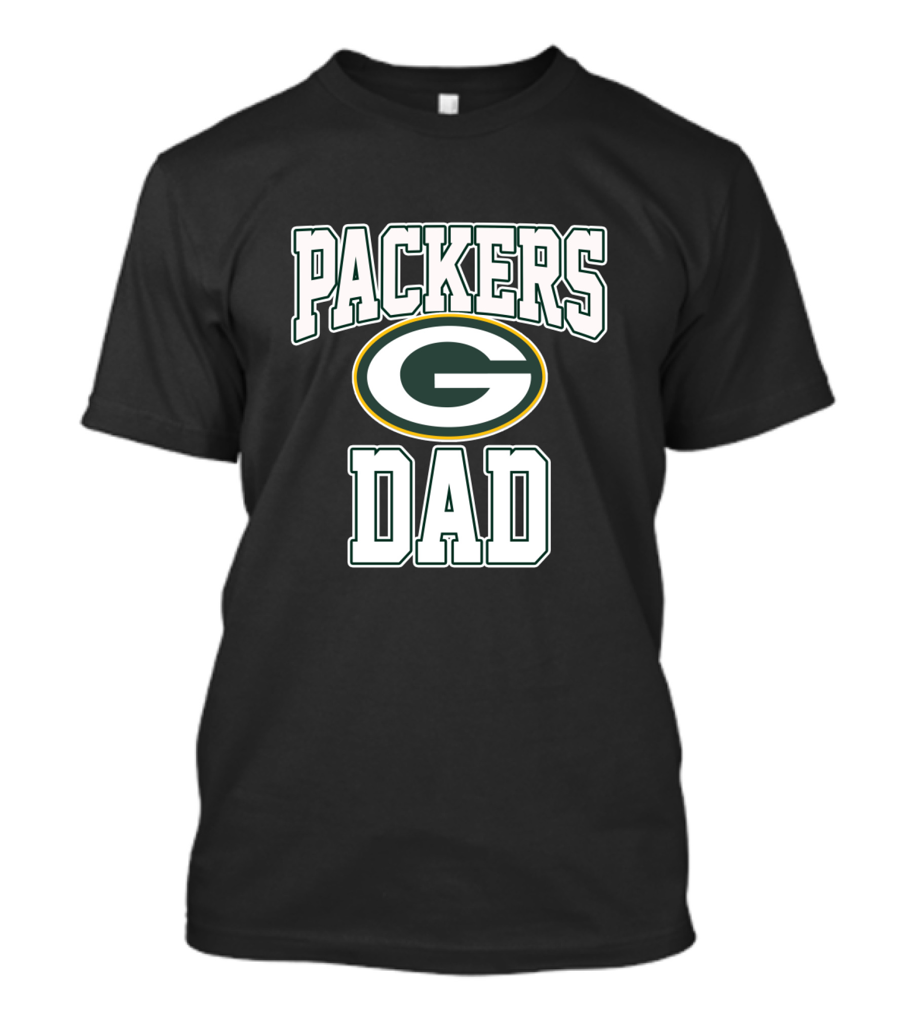 Packers Dad Green Bay Father's Day T-Shirt