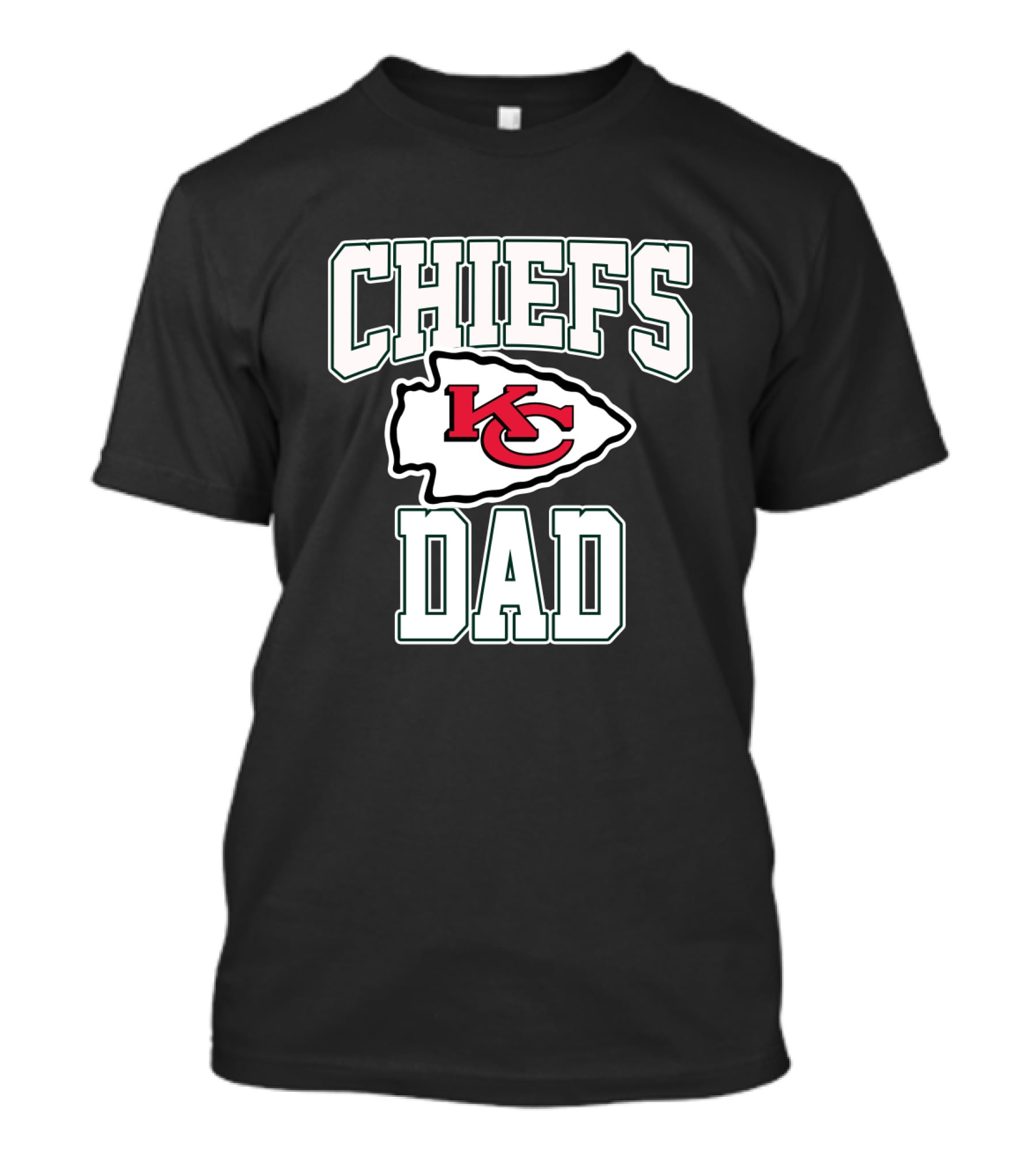 Chiefs Dad Kansas City Father's Day T-Shirt