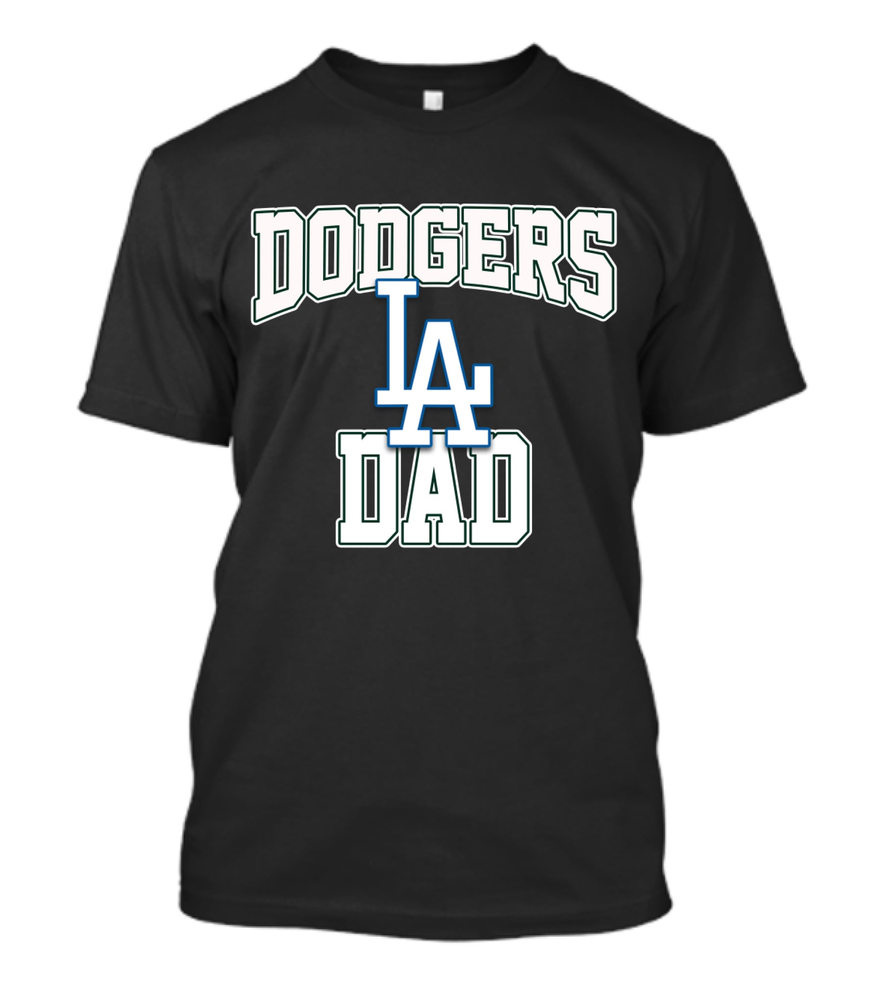 Dodgers LA Dad Baseball T-Shirt