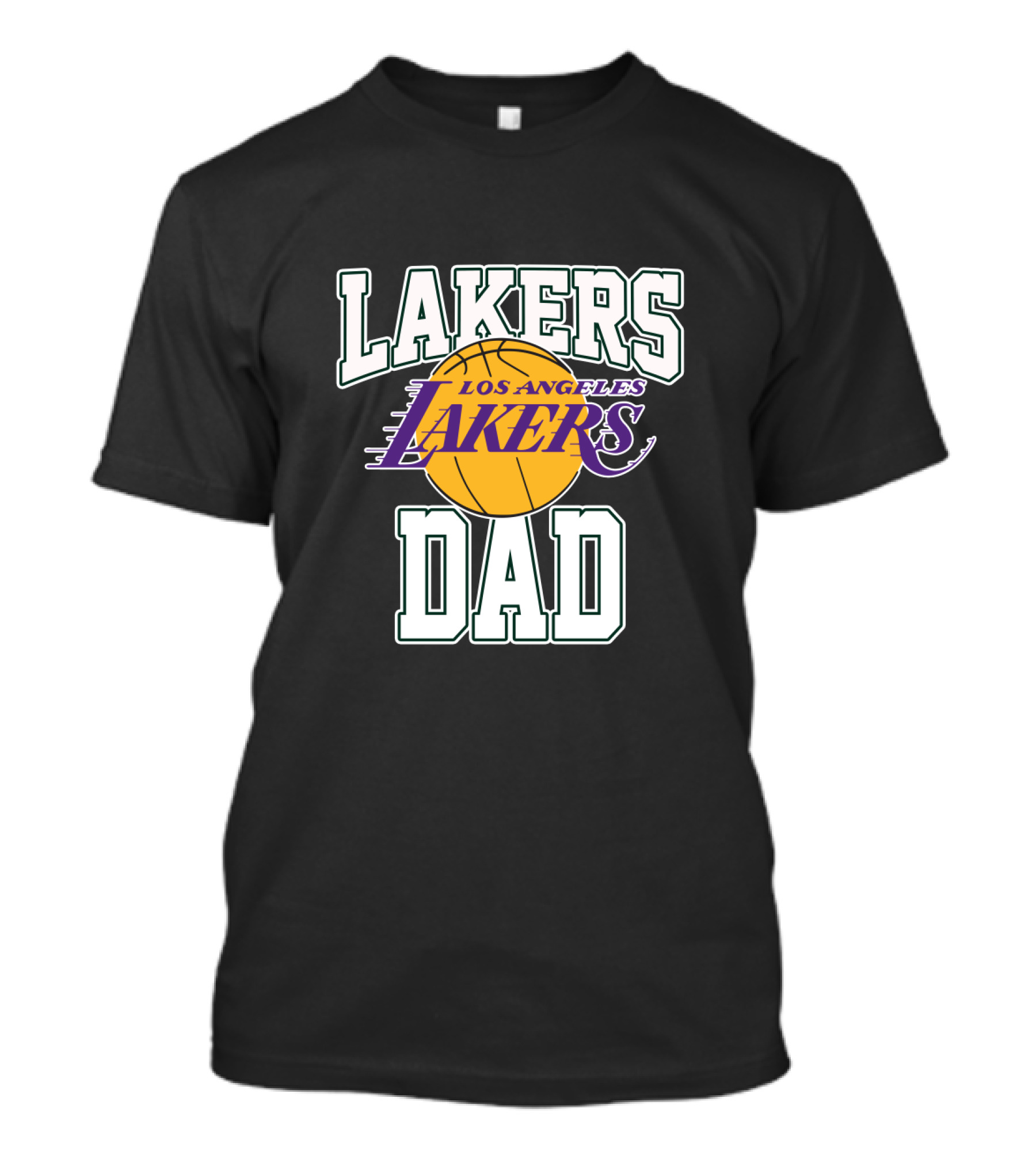 Los Angeles Lakers Best Dad Father's Day T-Shirt