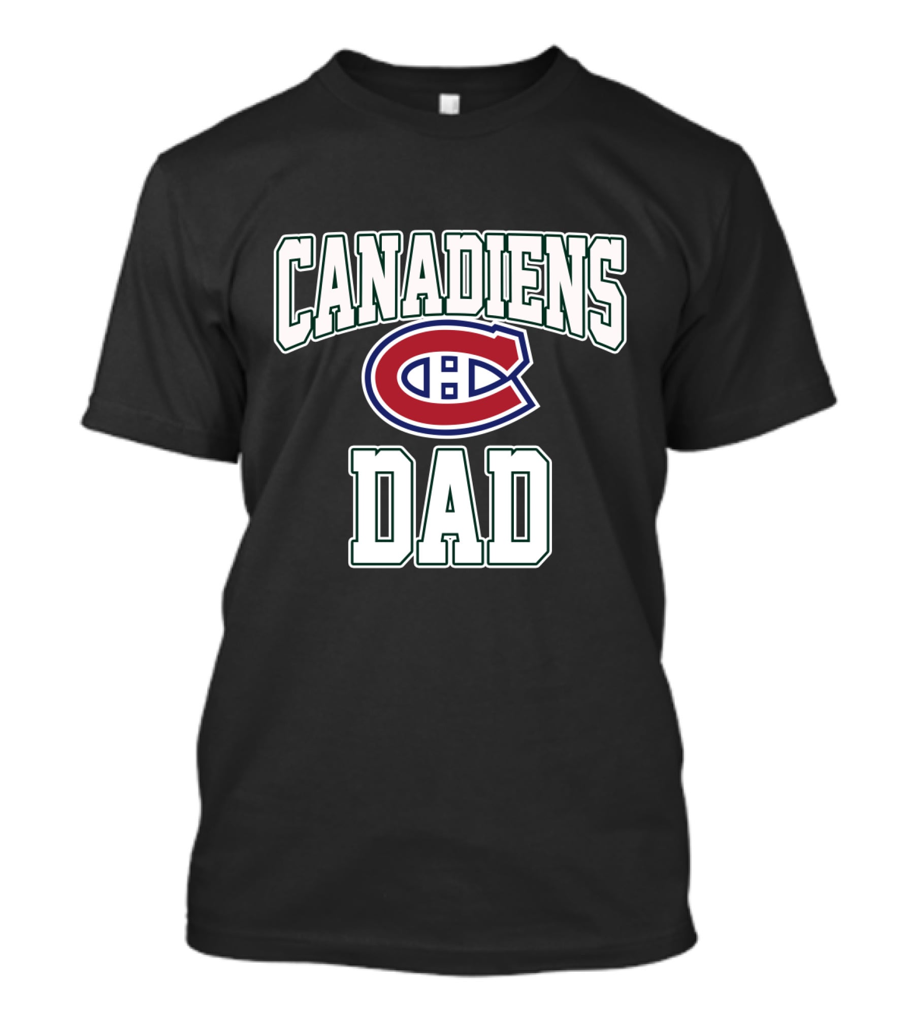 Canadiens Dad Montreal Hockey Team T-Shirt