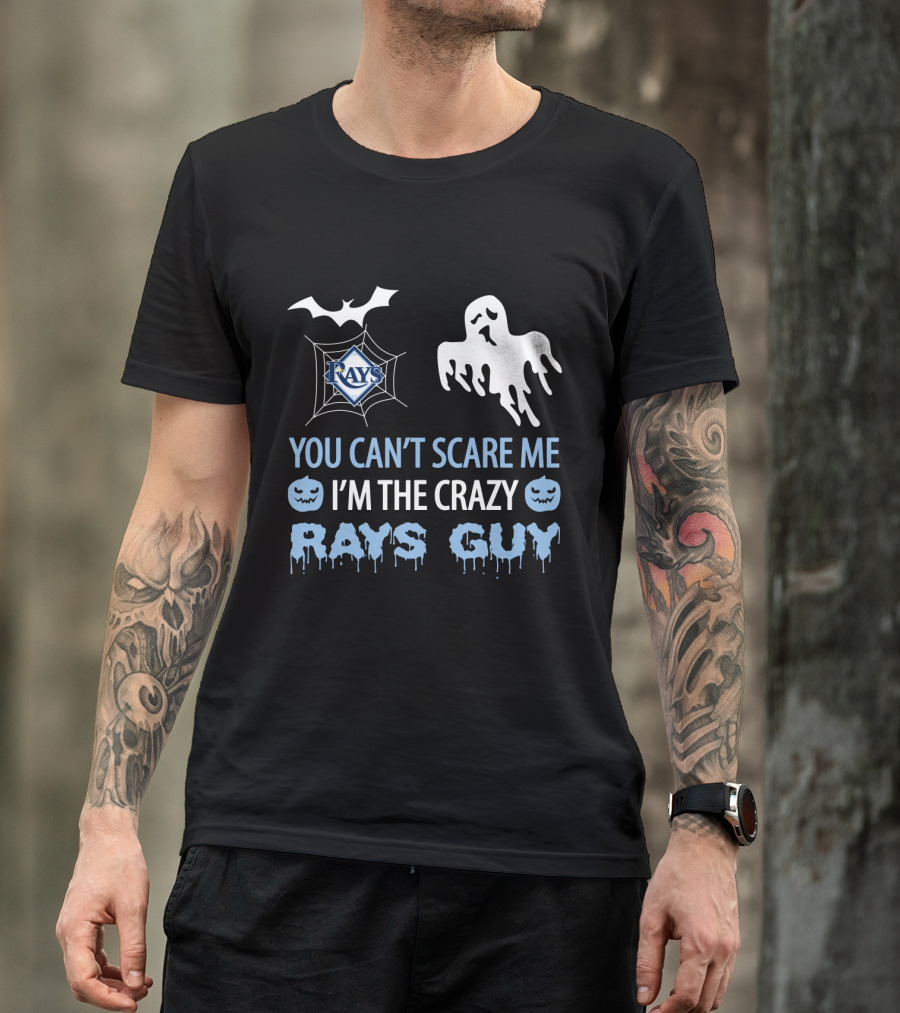 You Can't Scare Me I'm The Crazy Rays Guy Halloween Tampa Bay T-Shirt