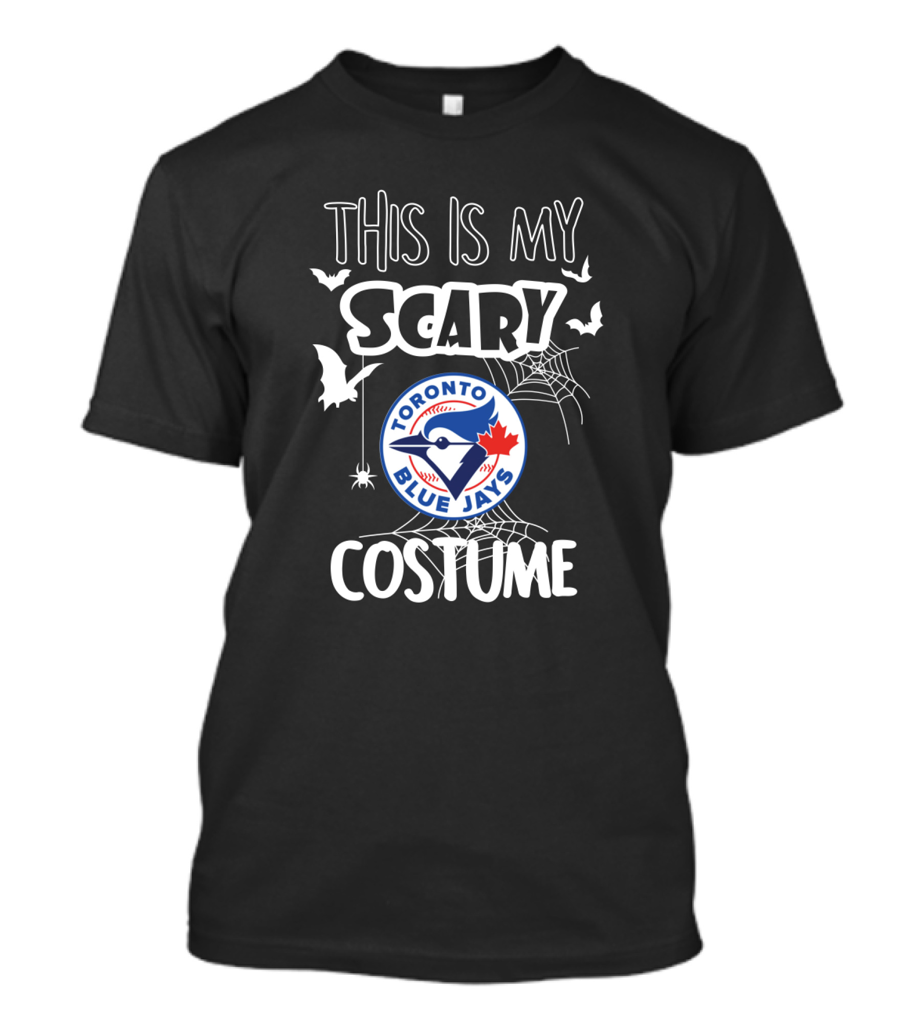 This Is My Scary Costume Toronto Blue Jays Halloween T-Shirt