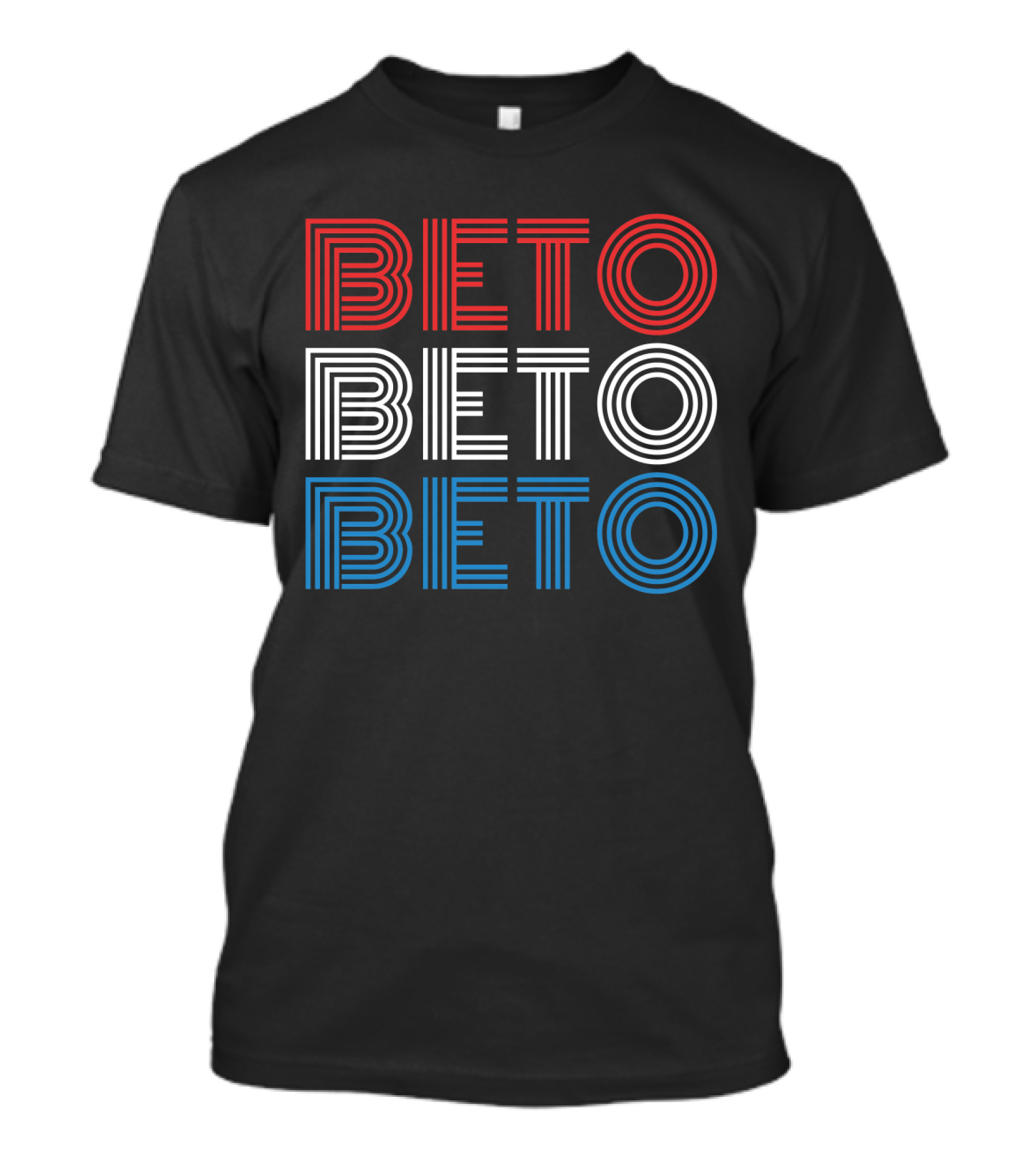 Beto Red White Blue Election Campaign T-Shirt
