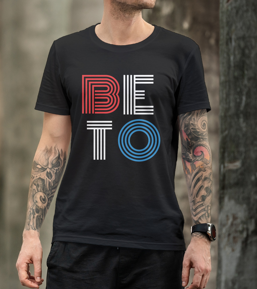 Beto Red White Blue Campaign Styling T-Shirt