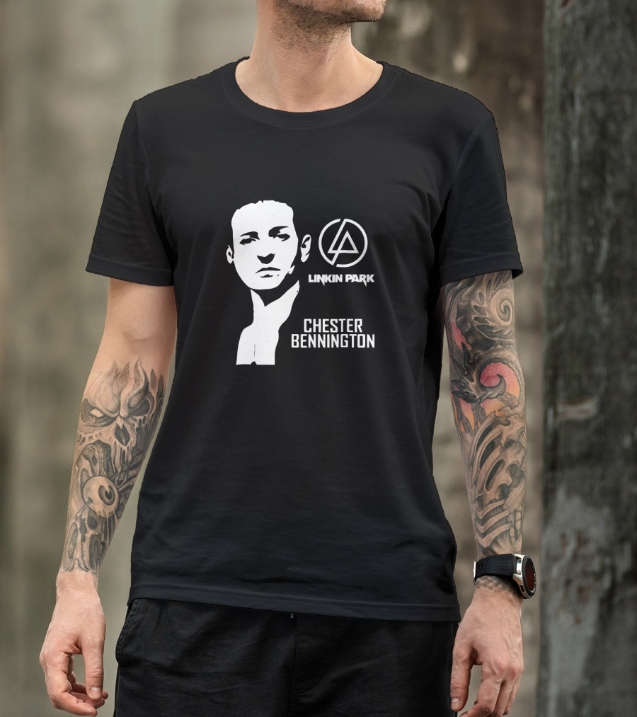Linkin Park Chester Bennington Iconic Portrait T-Shirt