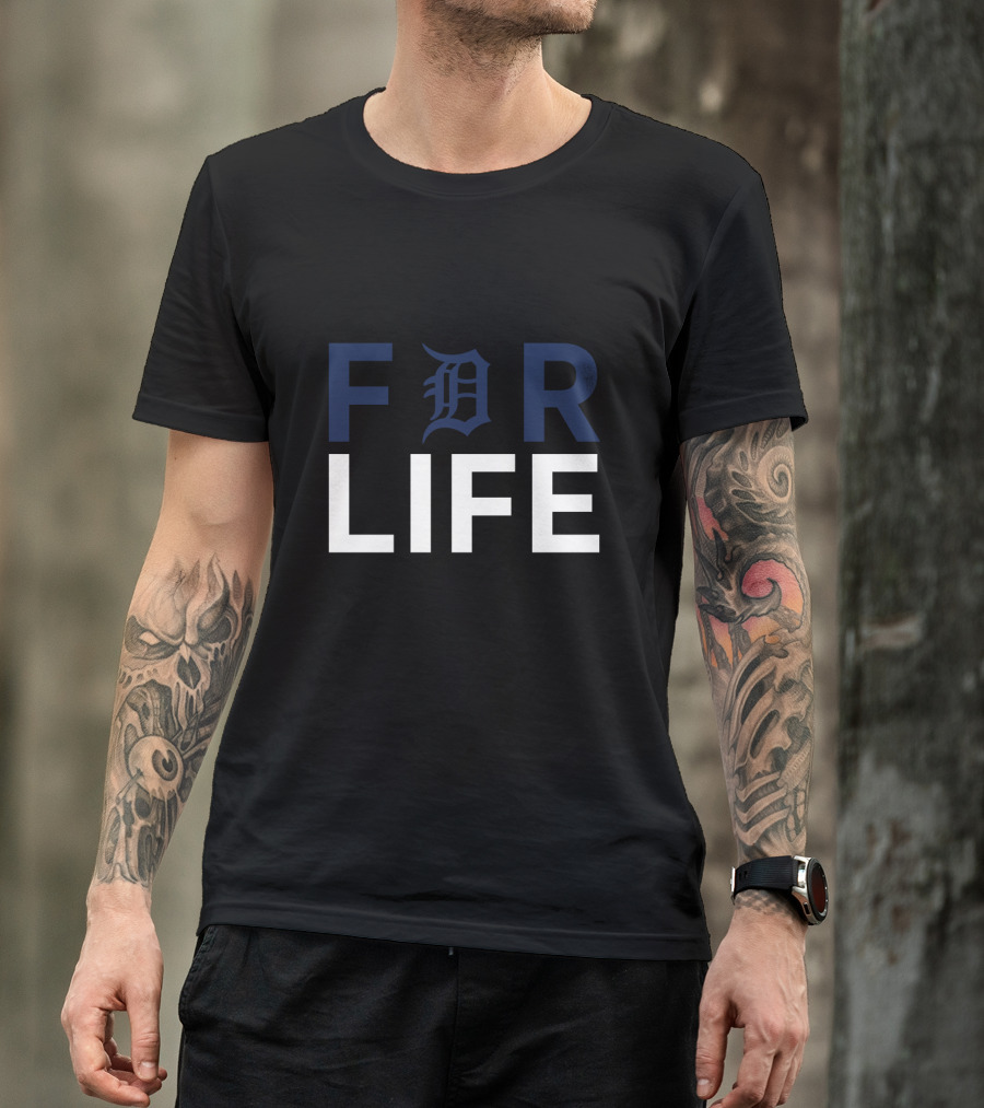 Detroit Tigers Loyalty Fan Phrase 'For Life' With Iconic T-Shirt
