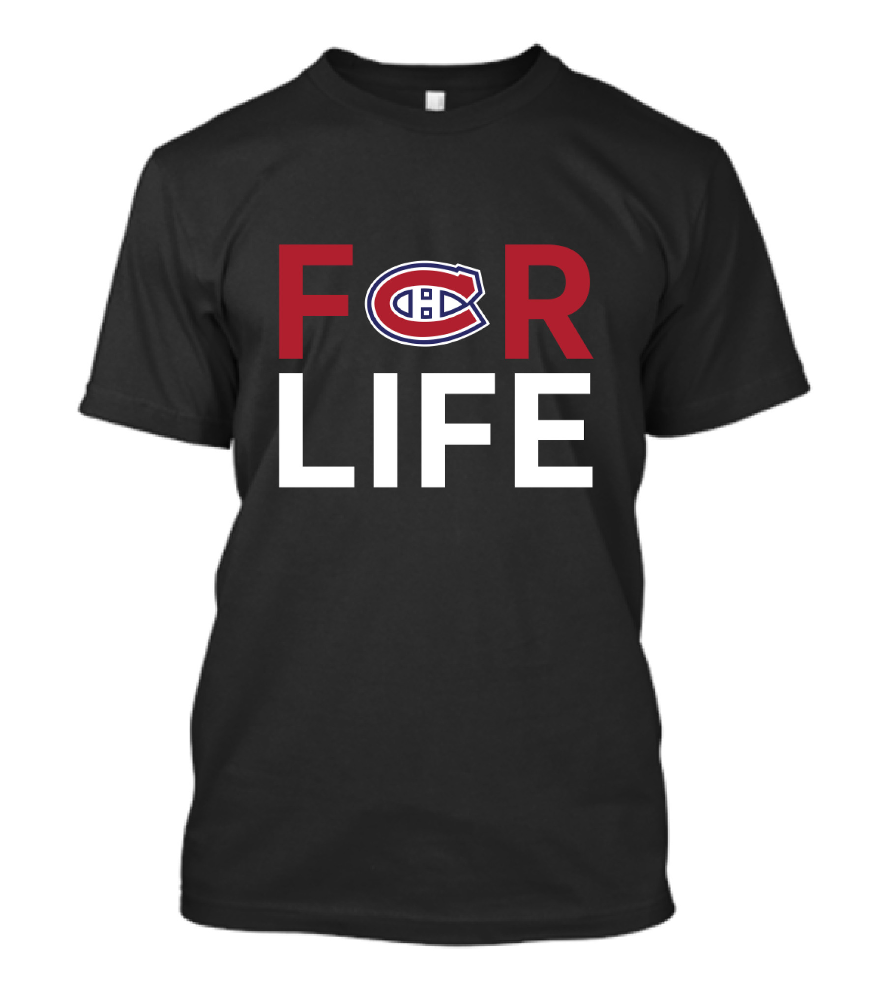 Montreal Canadiens Fans For Life With Iconic Team T-Shirt