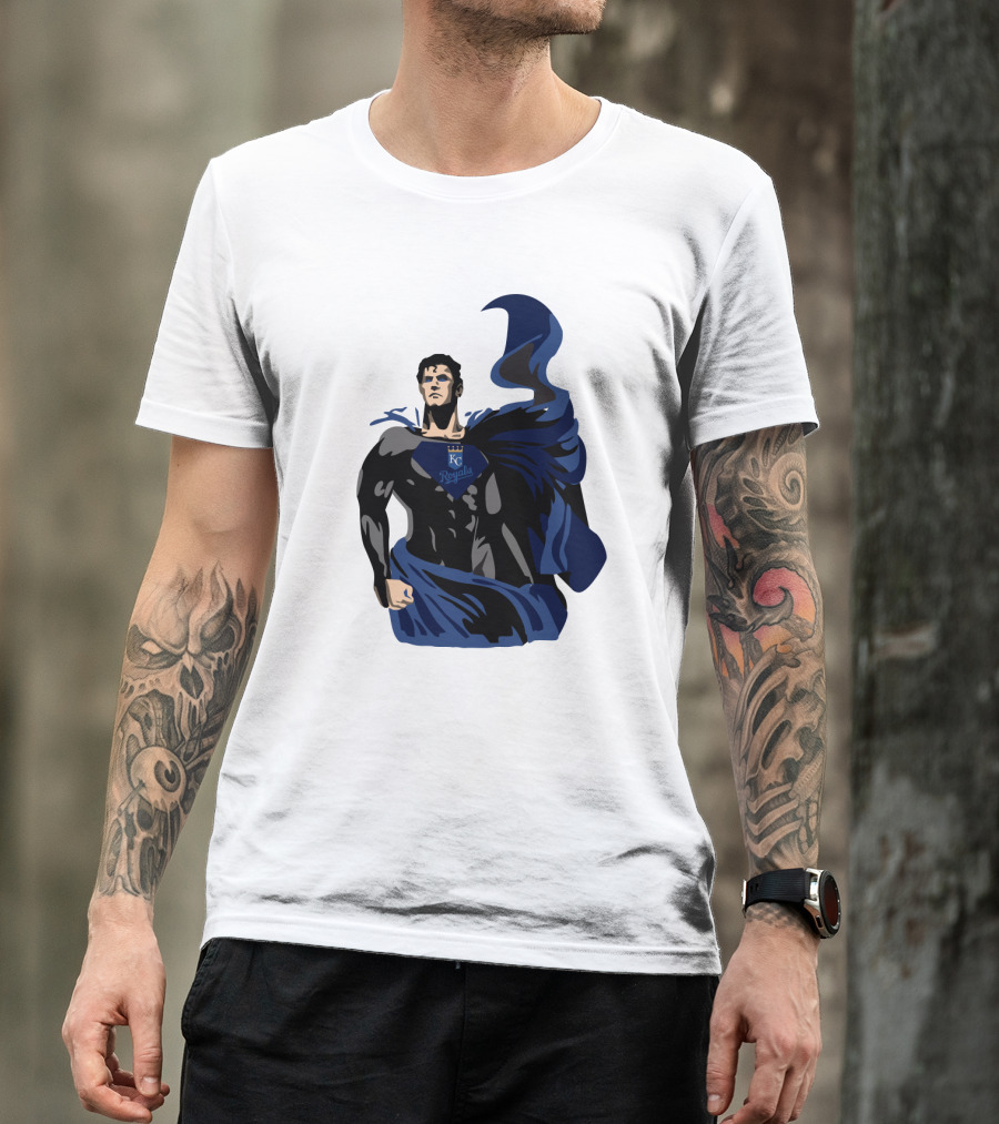 Kansas City Royals Superman Mashup T-Shirt
