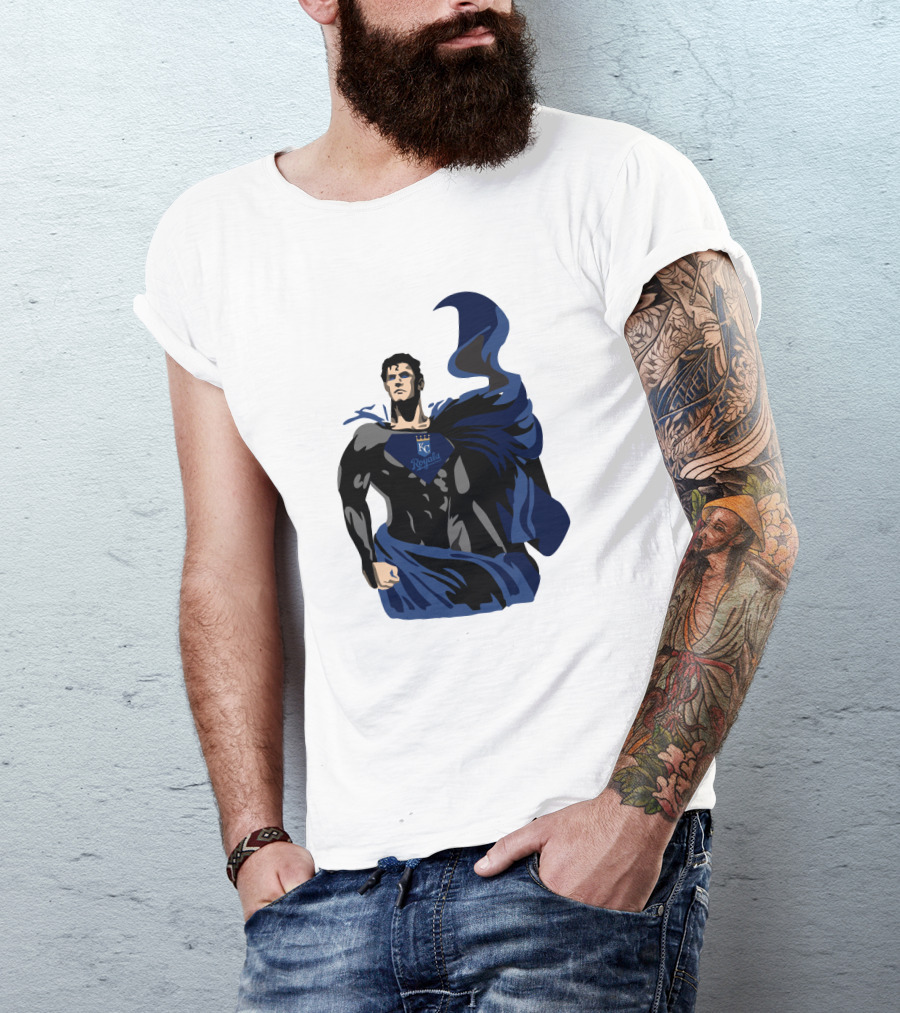 Kansas City Royals Superman Mashup T-Shirt