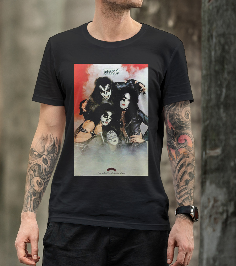 Kiss Band New On Casablanca Records And Tapes T-Shirt
