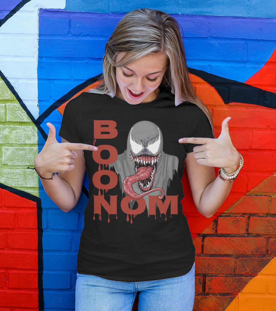 Boonom Venom-Inspired Parody Horror T-Shirt