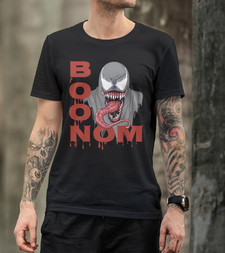 Boonom Venom-Inspired Parody Horror T-Shirt