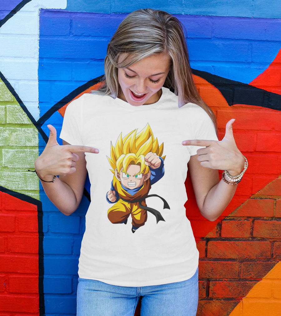 Goten Super Saiyan Dragon Ball Character T-Shirt