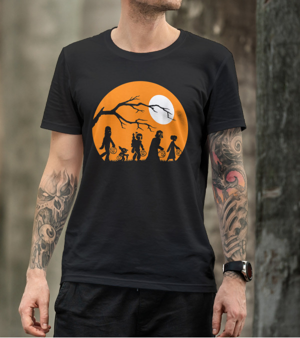 Trick Or Treat Halloween Characters Star Wars T-Shirt