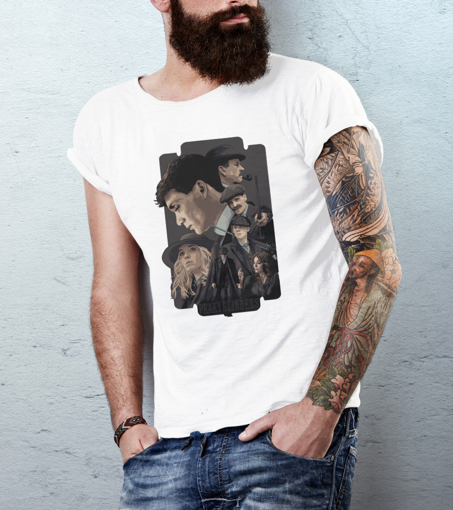 Peaky Blinders Season 1 Character Montage T-Shirt