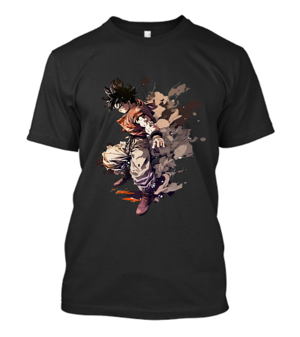 Son Goku Anime Dragon Ball Super Saiyan Burst Power T-Shirt