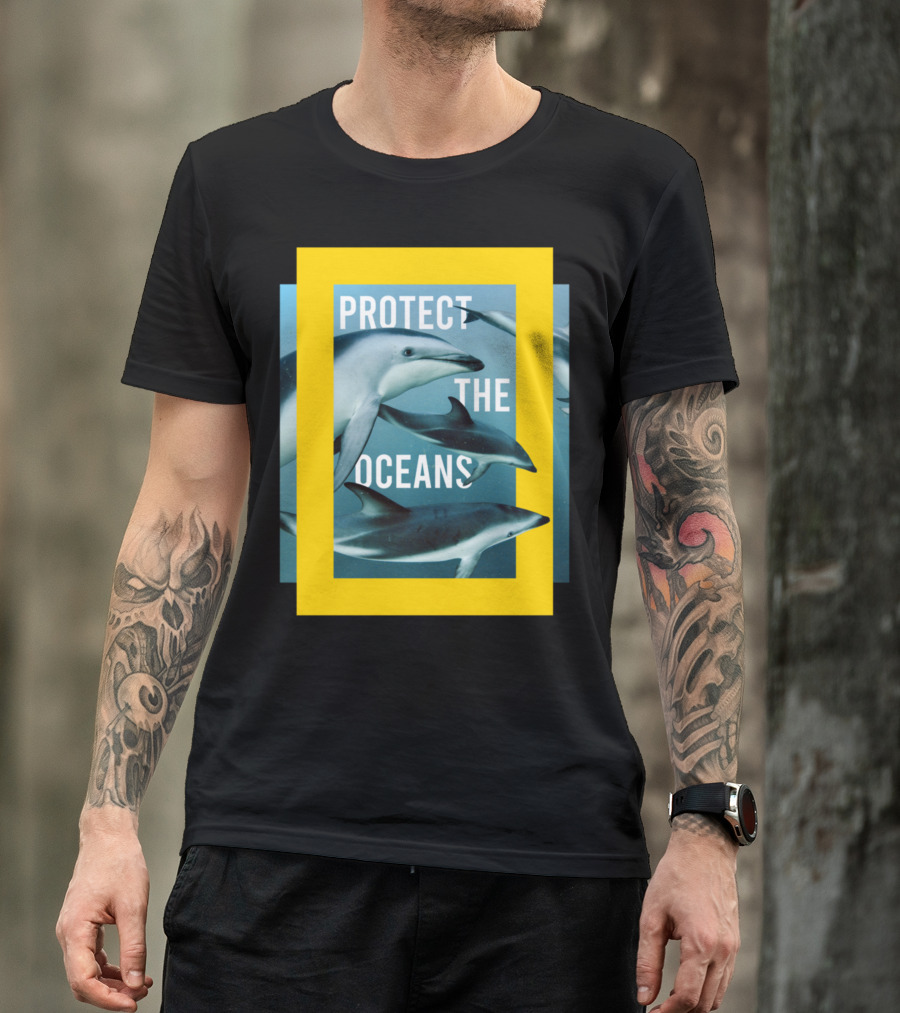 National Geographic Protect The Oceans Dolphins T-Shirt