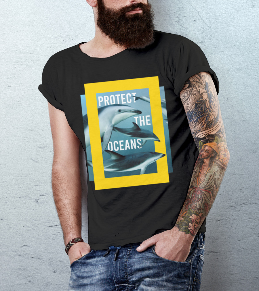 National Geographic Protect The Oceans Dolphins T-Shirt