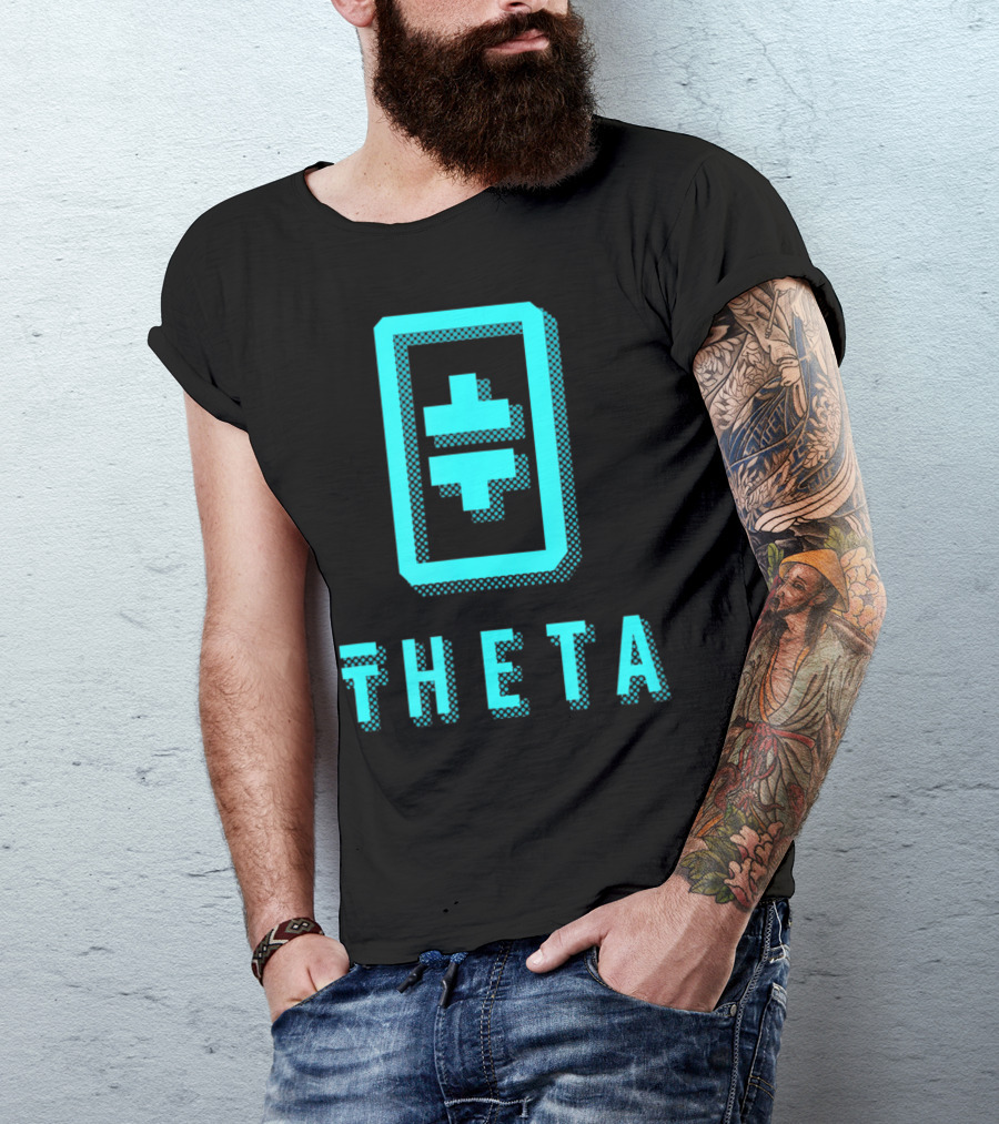 Theta CryptO Token Theta Network Decentralized Application Video Platform T-Shirt