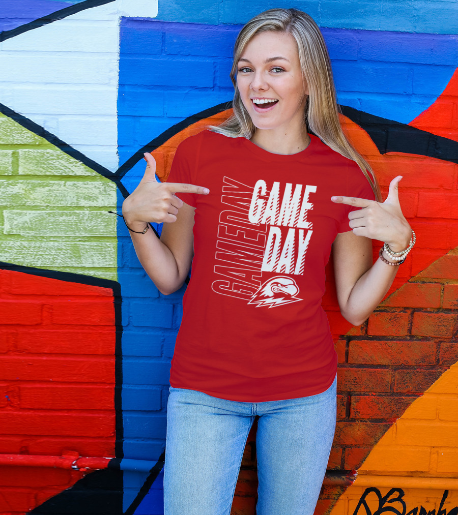 Gameday Suubookstore Red Hawk Football T-Shirt
