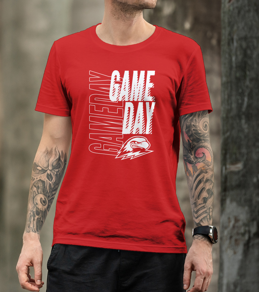 Gameday Suubookstore Red Hawk Football T-Shirt