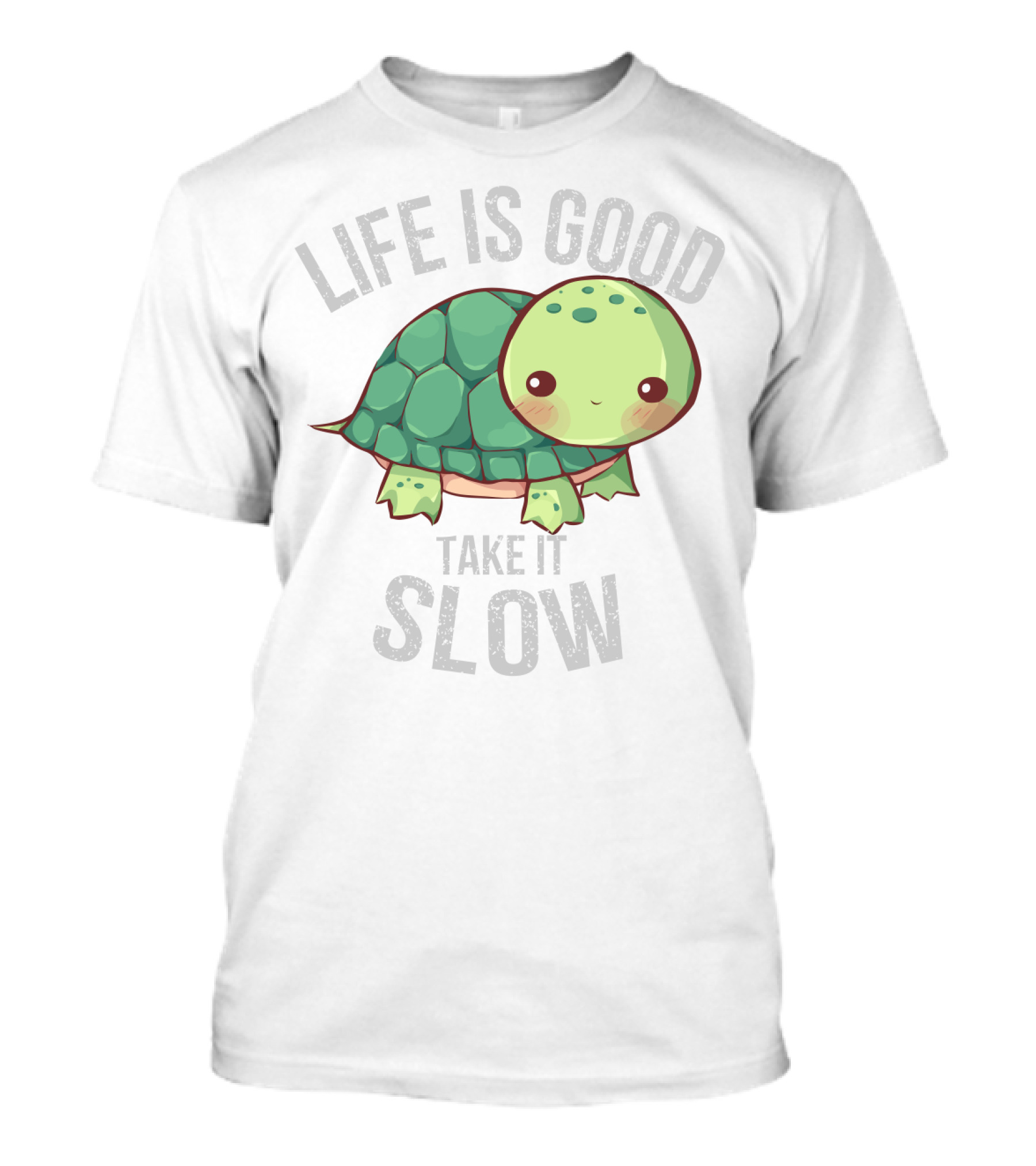 Life Is Good Take It Slow Turtle T-Shirt
