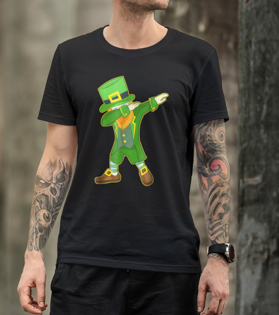 Dabbing Leprechaun St. Patrick's Day T-Shirt