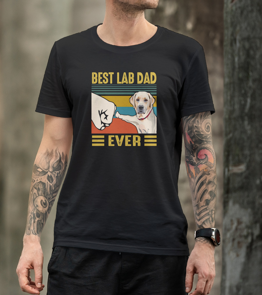Best Lab Dad Ever T-Shirt