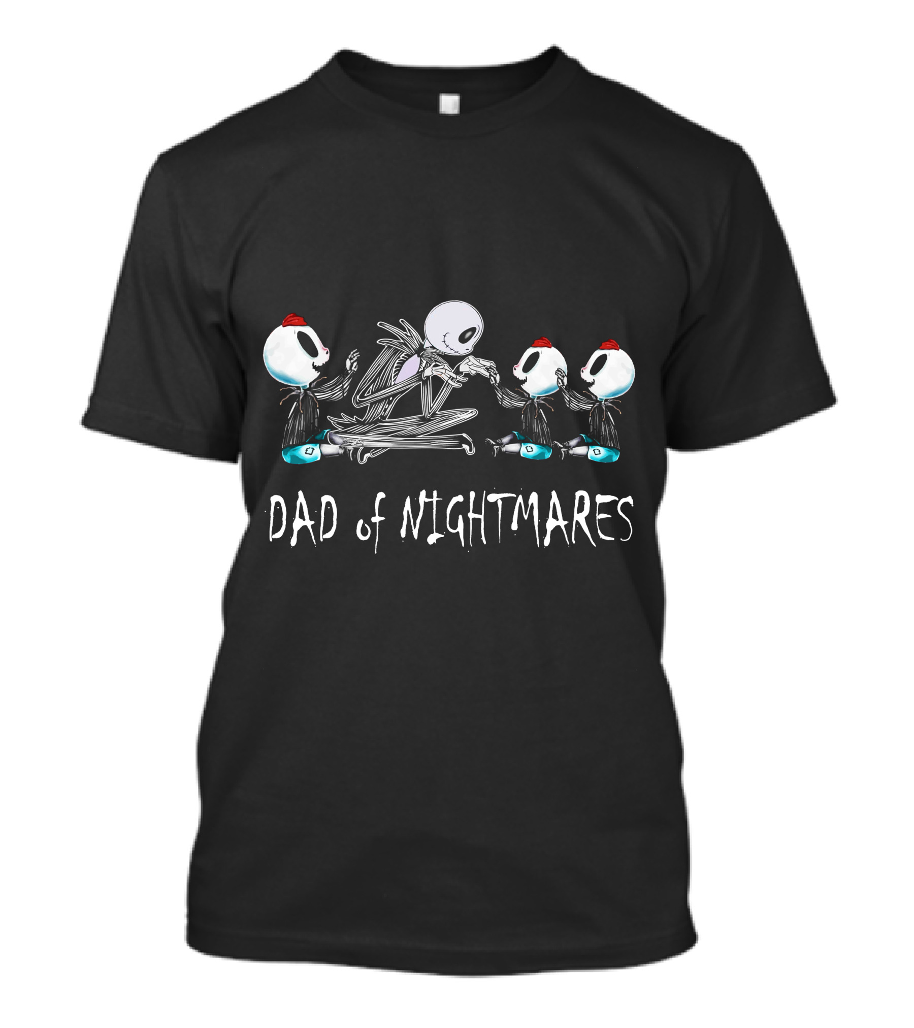 Dad Of Nightmares With 3 Boys T-Shirt