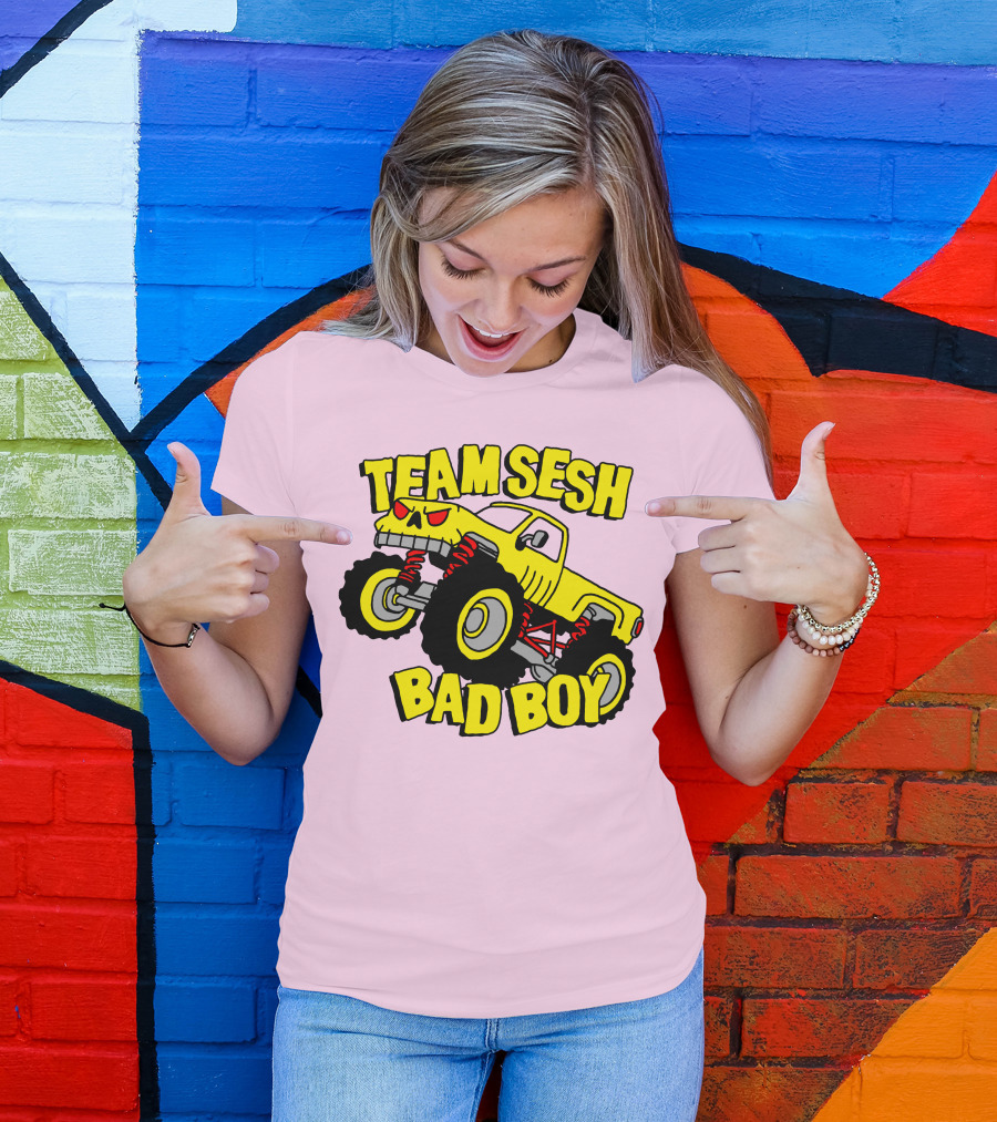 TEAMSESH BAD BOY Monster Truck T-Shirt